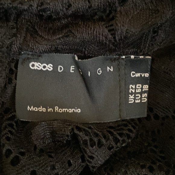 ASOS DESIGN Curve lace midi dress size 18 NWOT!!! - Picture 9 of 16